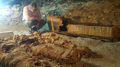 a 3 500 year old tomb full of mummies has just been