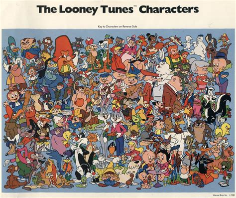 looney tunes cartoons characters