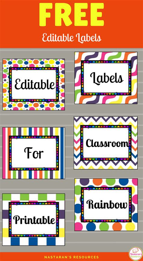 preschool classroom helper labels  printable printable