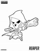 Overwatch Coloring Pages Reaper Kids Cute Bestcoloringpagesforkids Chibi Sheets Printable Imagenes Bastion Colouring Spray Getdrawings Easy Template sketch template