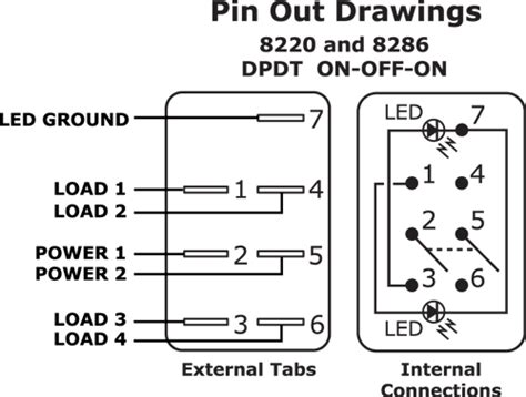pole rocker switch wiring diagram  wiring diagram sample