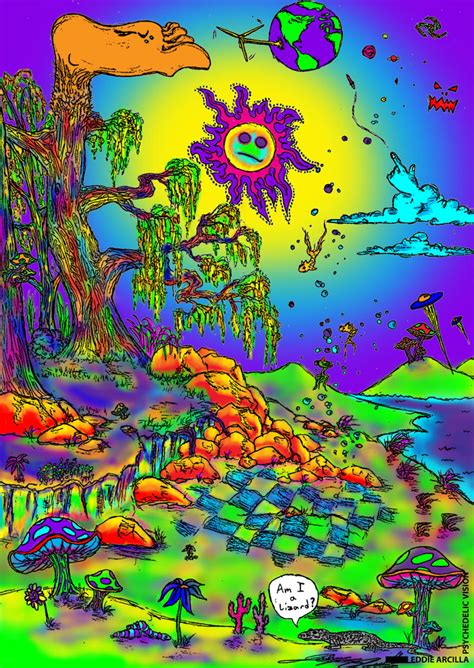 psychedelic conditions color  eddzzle  deviantart