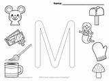Coloring Letter Pages sketch template