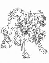 Coloring Greek Pages Cerberus Zeus Mythology Real Drawing Steel Myth God Color Hades Clip Monster Creatures Sheets Roman Printable Line sketch template