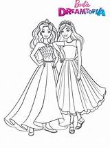 Barbie Coloring Dreamtopia Glitter Kids Fun Pages Votes sketch template