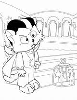 Coloring Pages Handipoints Vampire Print Primarygames Cat Printables Inc 2009 Cool Find Good Getcolorings Halloween sketch template