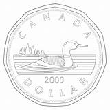 Clipart Dime Money Canada Clip Coloring Pages Library Cliparts sketch template