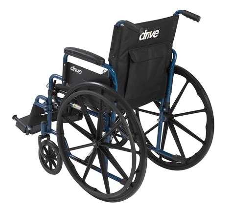 drive blue streak wheelchair  flip  desk arms scootaround