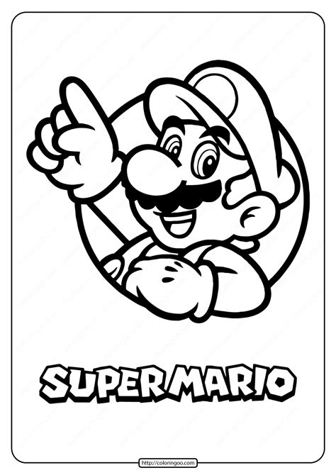 super mario printable images printable word searches