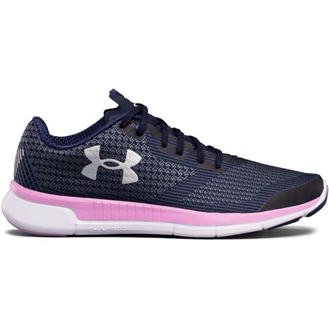 armour womens ua charged lightning running shoes  blue lyst