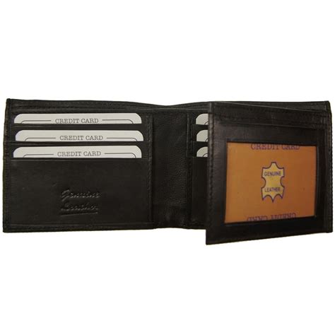 historical memorabilia dual id window leather wallet cotransre