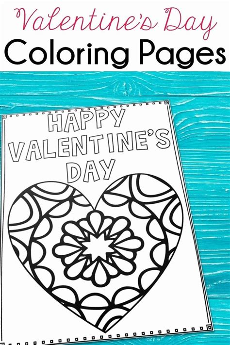 holiday coloring activities   valentine  day coloring pages