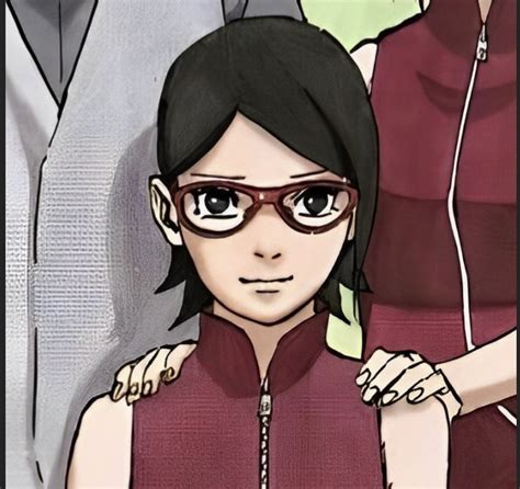 𝓓𝓐𝓝 On Twitter She Is Her Father’s Daughter 😌sarada Canonly Has