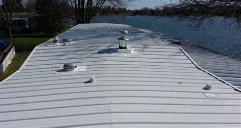 mobile home roof coating acrylic latex elastomeric    trailer