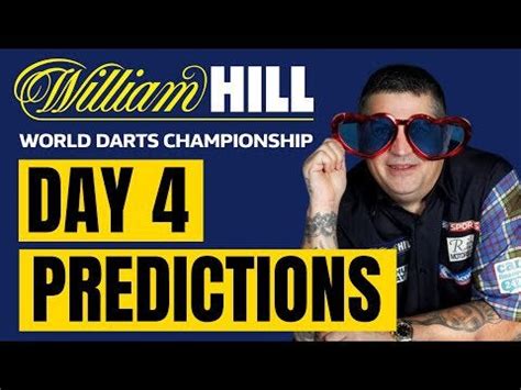 day  predictions world darts championships add  predictions darts