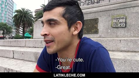 latin leche uncomfortable first timer in gay sex porndoe