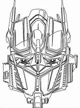 Optimus Prime Coloring Pages Face Drawing Transformers Coloring4free Transformer Clipart Fart Kids Print Explore Printable Faca Sketches Color Craft Adult sketch template