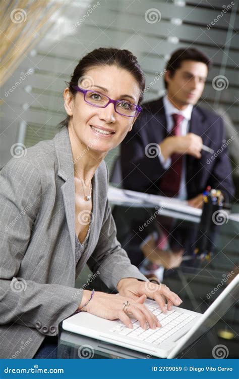 people  work stock image image  businesswoman displaying