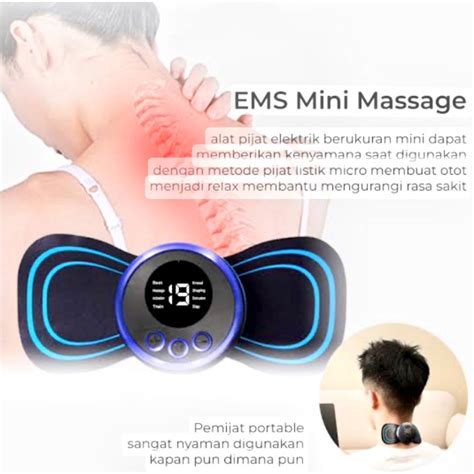 Jual Alat Pijat Mini Pad Untuk Seluruh Tubuh Minipad Ems Massager