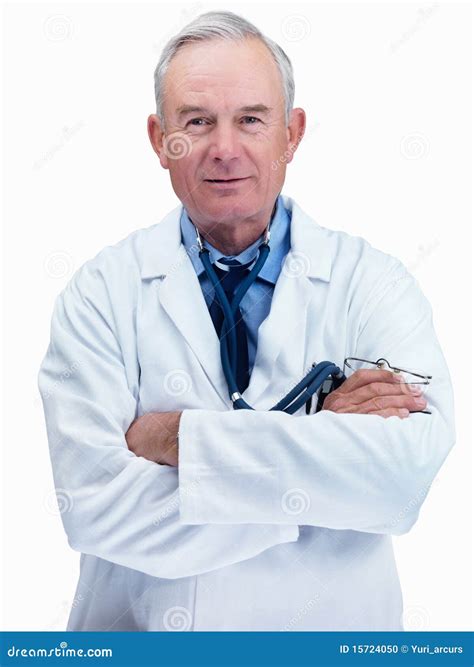 confident  doctor smiling stock photo image   light