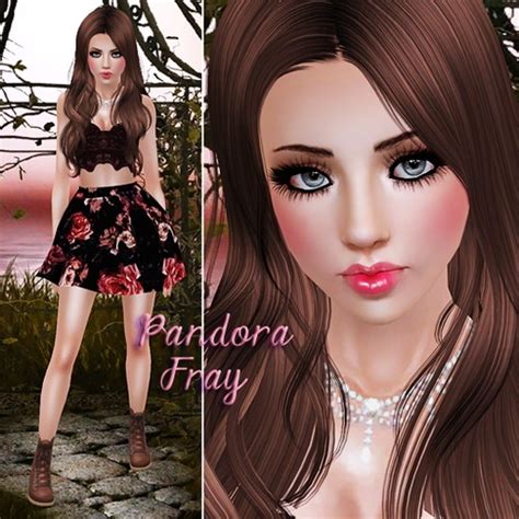 pandora fray female model at alexandra simblr social sims