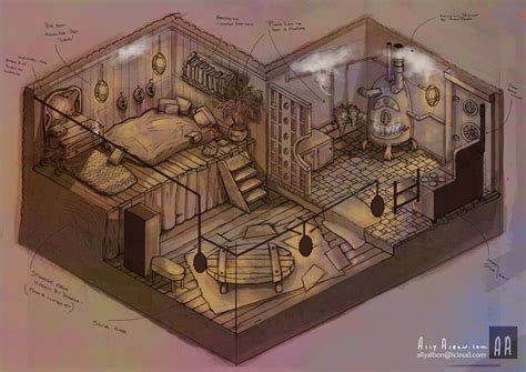 My Room On Fsa Sundragon Steampunk House Steampunk Design