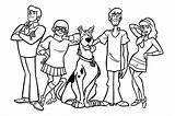 Doo Scooby Shaggy Bohaterowie Daphne Fred Kolorowanka Velma Colorare Ausmalbilder Raskrasil Druku Ausdrucken Malvorlagen Pokoloruj sketch template
