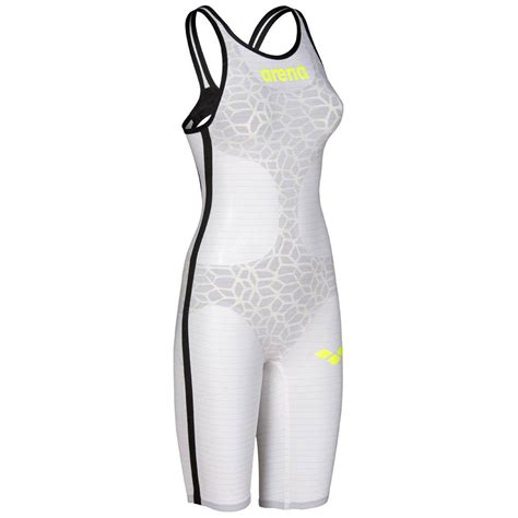 arena powerskin carbon air limited edition  white swiminn