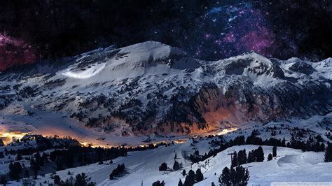 night sky snow wallpaper reviews news tips  tricks