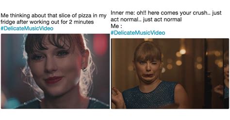 Reactions To Taylor Swifts Delicate Music Video Popsugar Entertainment