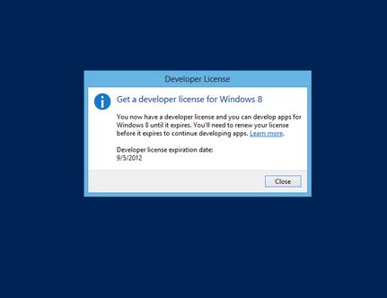 fix  developer license  expired  windows