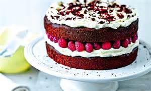 Prepare For Bake Off Raspberry Red Velvet Cake Daily Mail Online