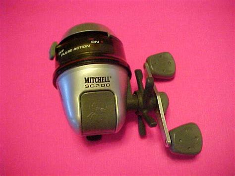 mitchell spidercast superline series sc closed face spinning reel pre owned berinson