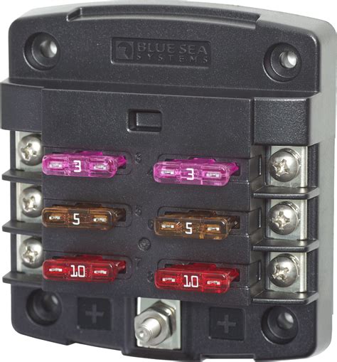 st blade fuse block  circuits blue sea systems