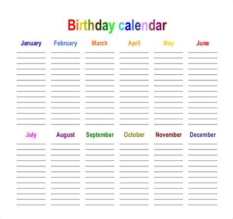 birthday charts ideas birthday charts birthday calendar family