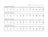 coloring rulers measuring worksheets teaching resources tpt