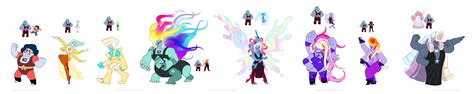 Steven Universe Bismuth Fusions Added Names By Dou Hong On Deviantart