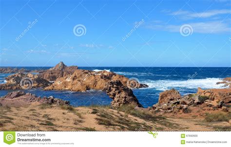 Beautiful View Of Menorca Island Beach Amazing Trip To