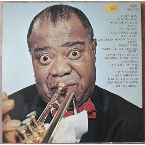 great concert  louis armstrong  louis armstrong double lp