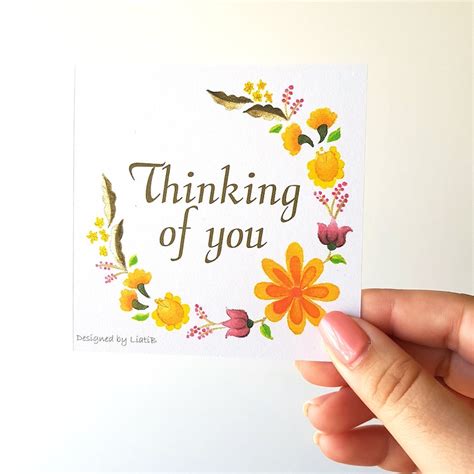 printable thinking   greeting card  colorful etsy