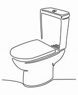 Toilet Vecteezy sketch template