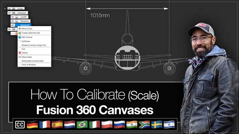 calibrate scale  canvas  fusion  video rc cadvr