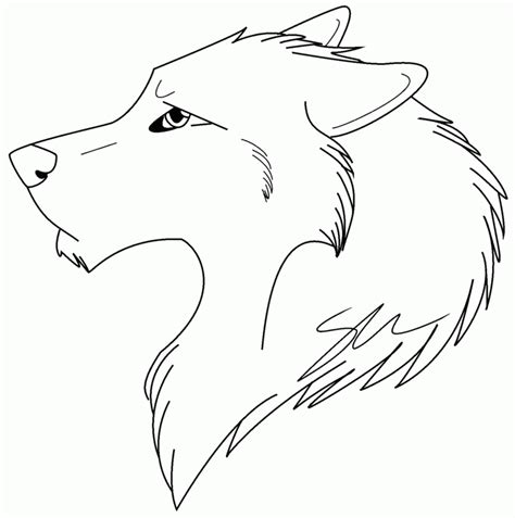 printable  wolf coloring pages clip art library
