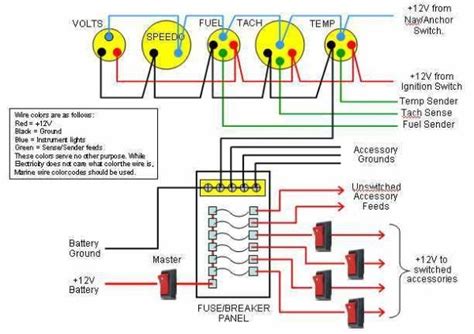 yamaha tachometer wiring diagram