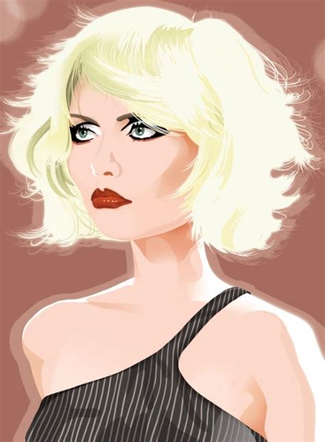 Blondie Art Print By Drawgood Society6 Debbie Harry Hair Blondie