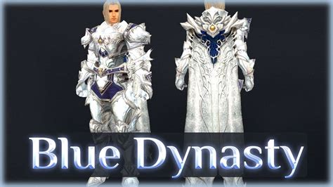 blue dynasty armor   chronicles lineage  heavy light robe  nice styled