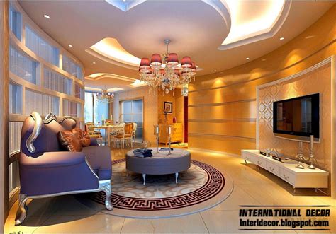 interior design  top  suspended ceiling tiles lighting pop designs  living room