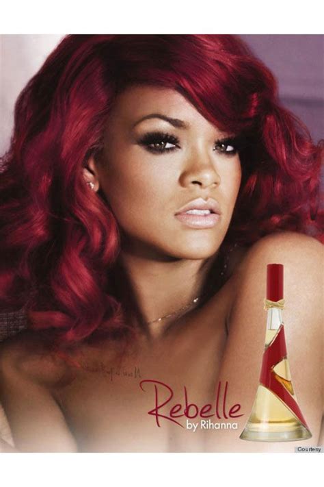 rihanna is more clothed than usual in her new fragrance ad