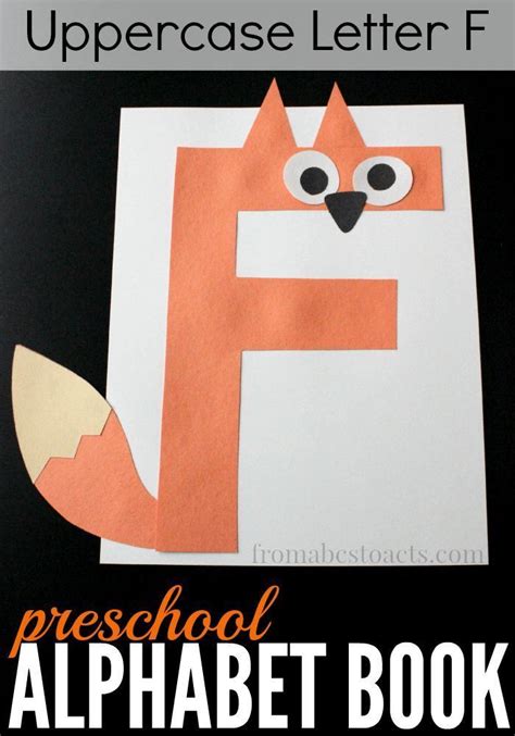 preschool alphabet book uppercase letter  preschool alphabet book