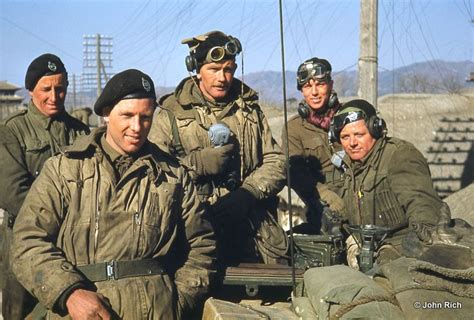 Royal Tank Regimant Crew 1944 Pin By Paolo Marzioli Korean War